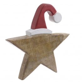 Ξύλινο Χριστουγεννιάτικο Αστέρι inart 2-70-930-0004